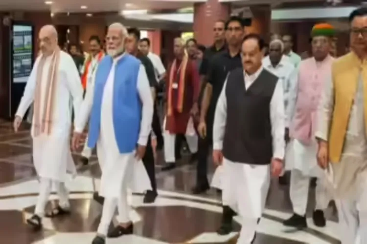 BJP Parliamentary Board meeting begins, Vice Presidential election may be discussed