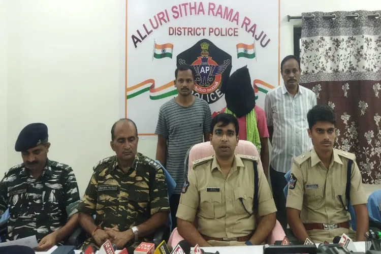 Senior Maoist cadre arrested in Andhra Pradesh's Alluri Sitarama Raju district, heavy weapons seized