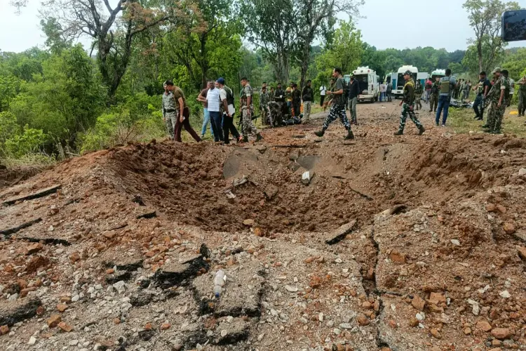Naxalite IED blast in Bijapur, DRG soldier martyred, 2 injured