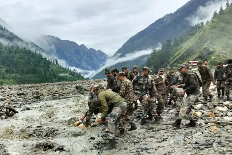 Indian Army, Civil Administration launch rescue, relief operations after landslide in Angrim Valley