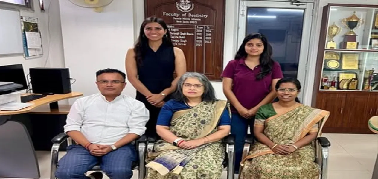 Two JMI BDS students awarded ICMR-STS 2024-25 grant