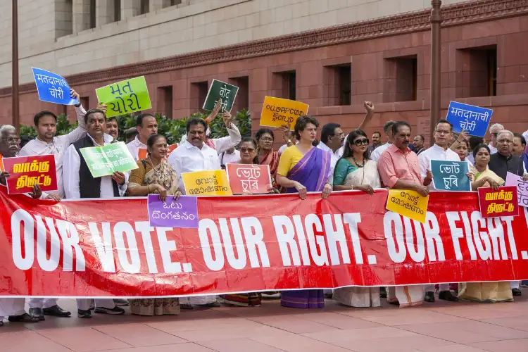 INDIA Bloc intensifies protest against 