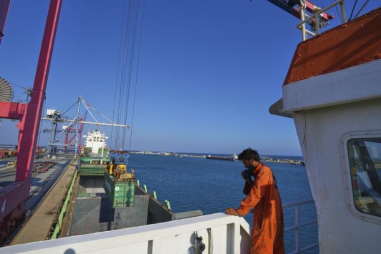 A ship carrying aid from Cyprus to Gaza approaches Israeli port
