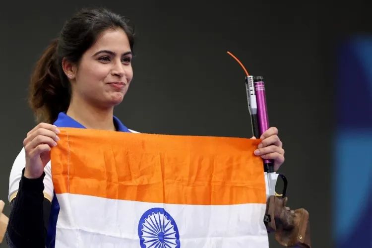Manu Bhaker won bronze medal in 10m air pistol at Asian Championships