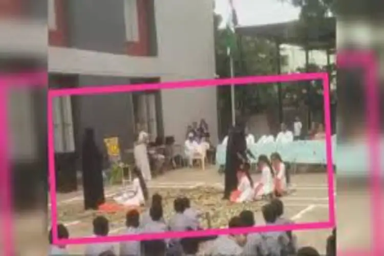 Gujarat: Authorities seek report as school play ‘depicts’ burqa-clad girls as ‘terrorists’