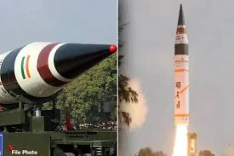 India successfully test-fired ‘Agni-5’ ballistic missile