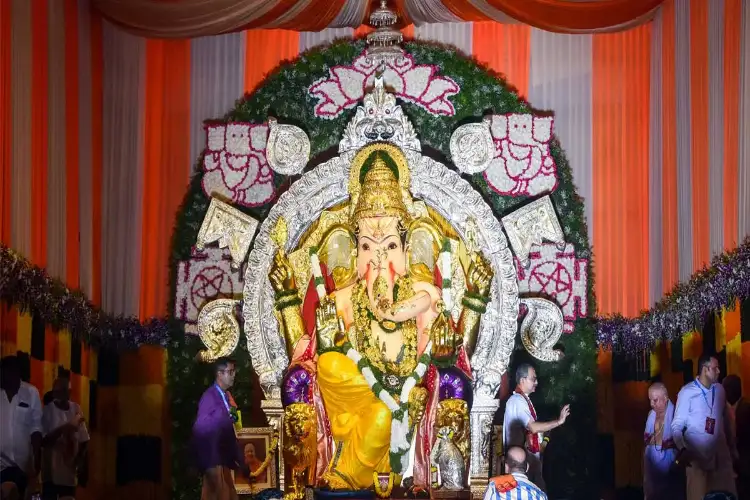 Mumbai's richest Ganesh Mandal gets record insurance cover of Rs 474 crore