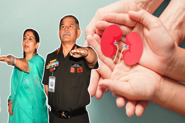 Army Chief General Upendra Dwivedi and his wife pledged to donate organs