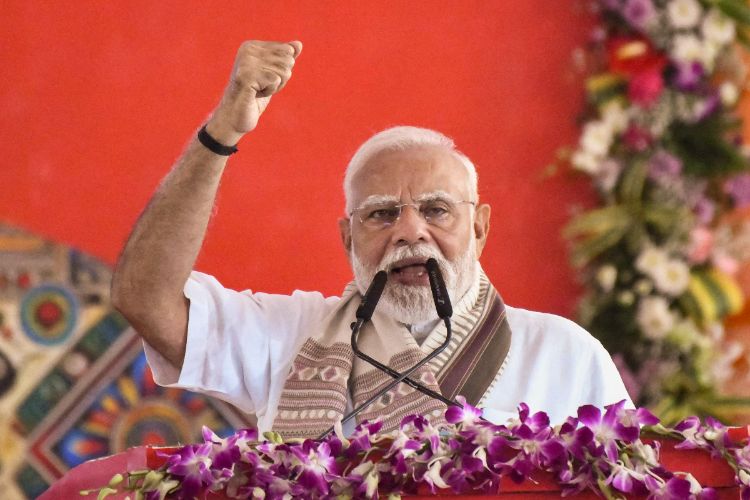 RJD, Congress against Constitution Amendment Bill because their leaders are either in jail or on bail: Modi