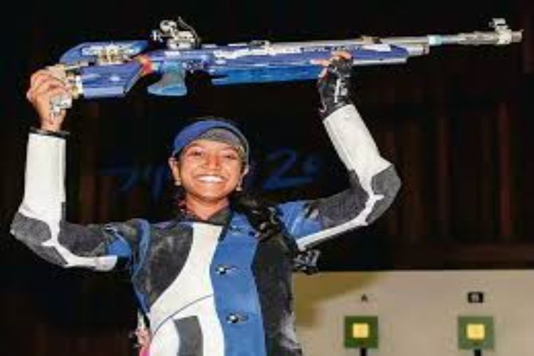 Elavenil Valarivan won gold medal in Asian Shooting Championship