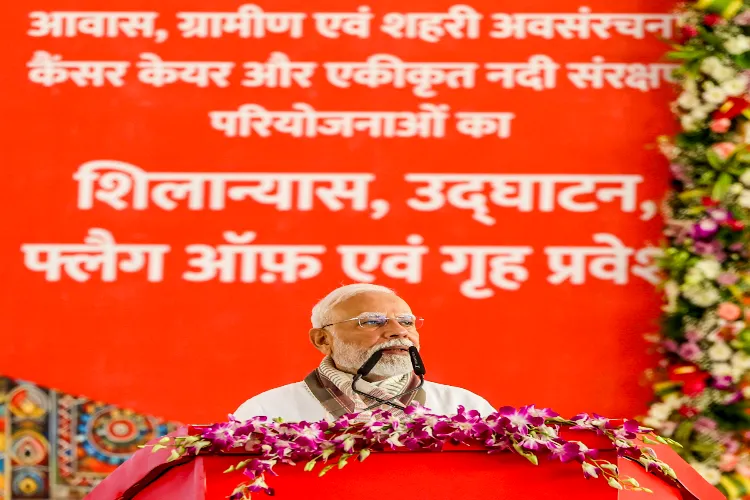 PM slams 'India' Alliance for opposing 130th Constitutional Amendment and SIR