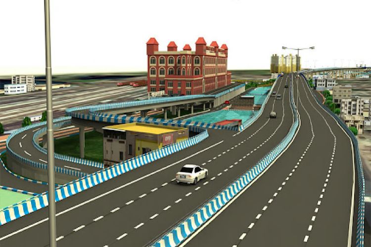 PM lays foundation stone of six-lane Kona Expressway, inaugurates three metro routes