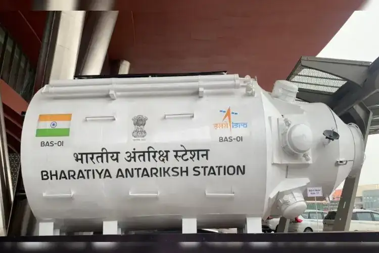 ISRO unveils model of Bharatiya Antariksh Station in Delhi on National Space Day