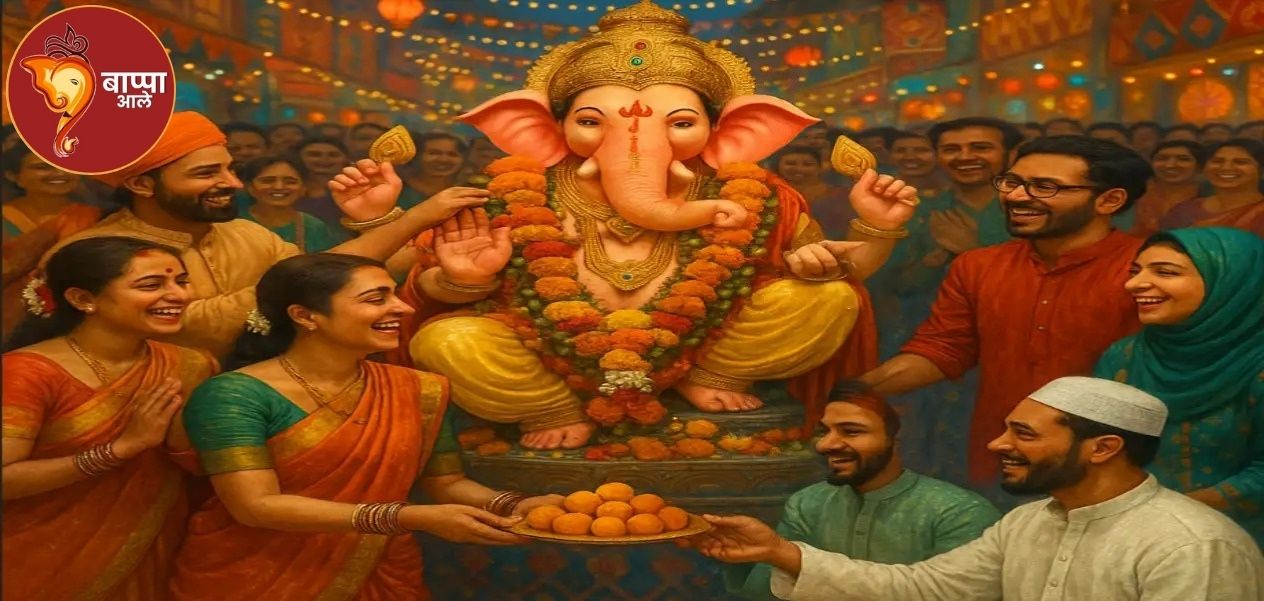 Ganga-Jamuni Tehzeeb will be seen on Ganesh Chaturthi, preparations are in full swing (img:AI)