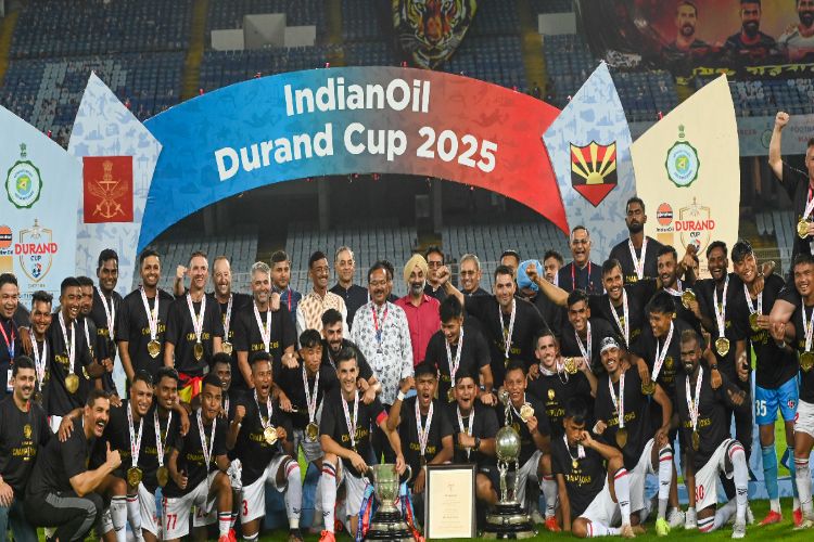 NorthEast United FC won the Durump Cup trophy for the second time in a row