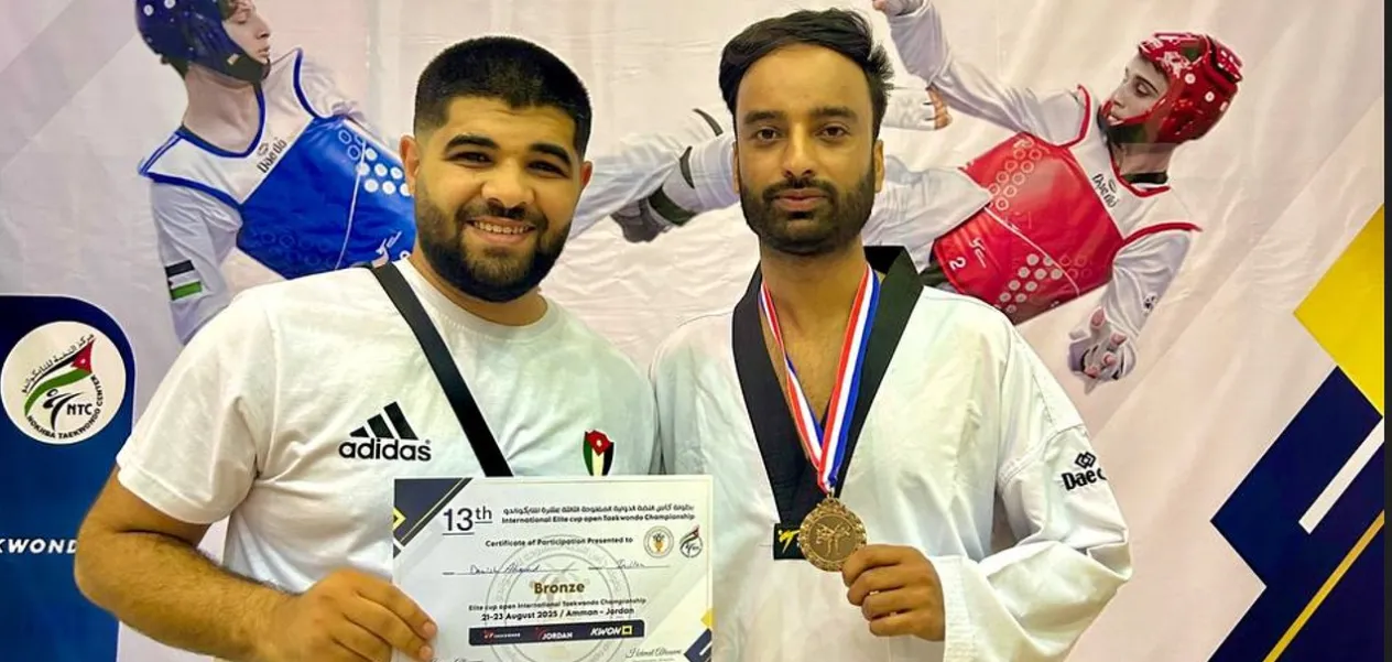 From Bruce Lee's passion to Jordan: Baramulla's Danish won a medal for India in Taekwondo