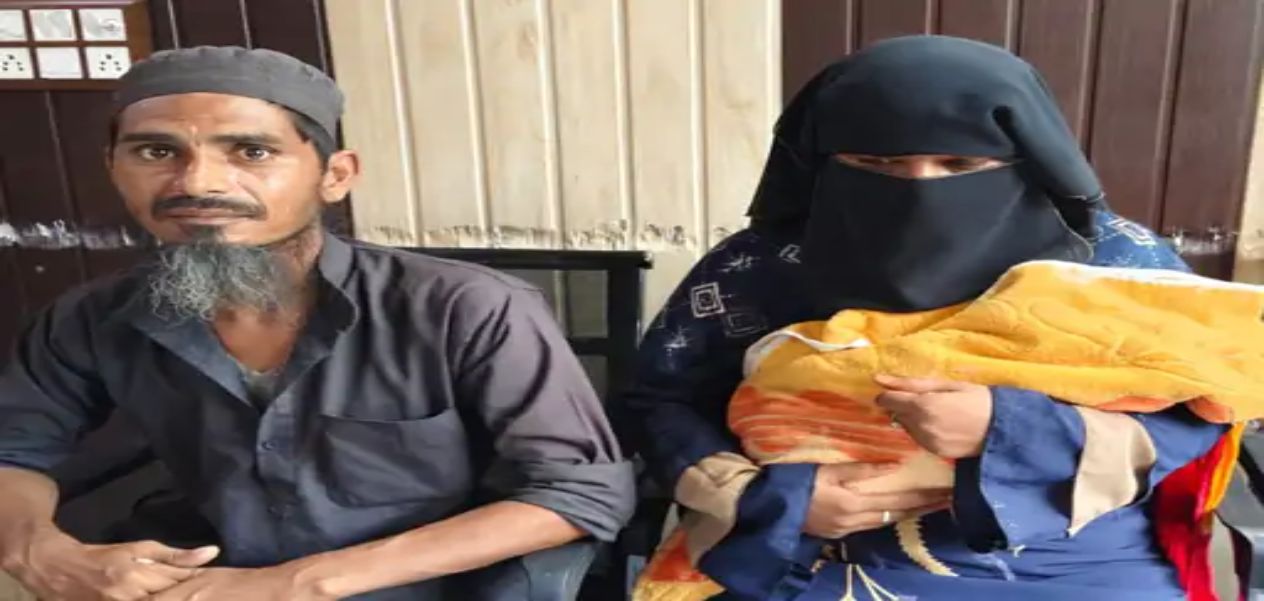 Muslim couple showed humanity in Bulandshahr: saved the life of a newborn found in polythene