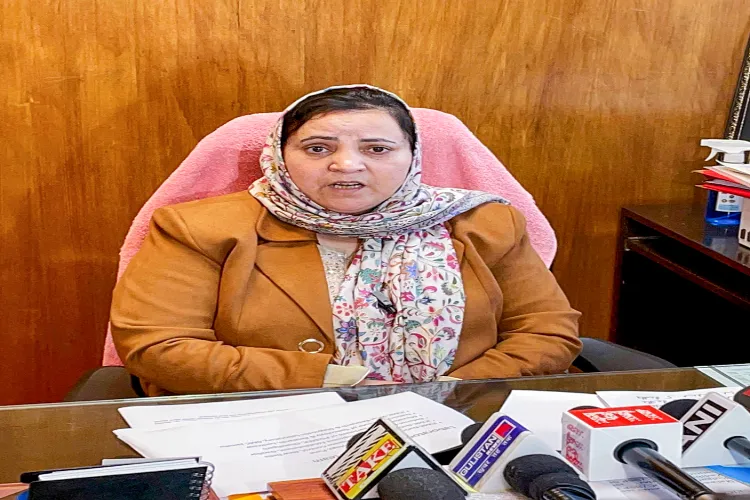 Jammu and Kashmir Education Minister Sakina Itto targeted Mehbooba Mufti's statement regarding Fal-e-Aam Trust Schools