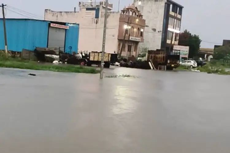 Rajasthan: Waterlogging, flooding disrupt life in Dausa