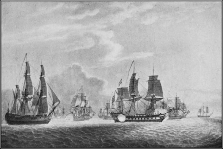 24 August: The first fleet of the East India Company reached the coast of Surat