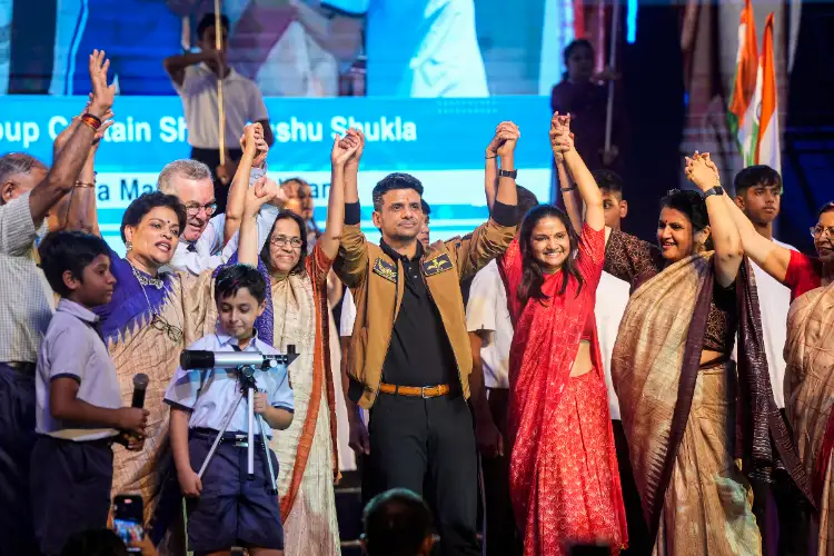 Shubhanshu Shukla said a big thing about the youth, the future is very bright