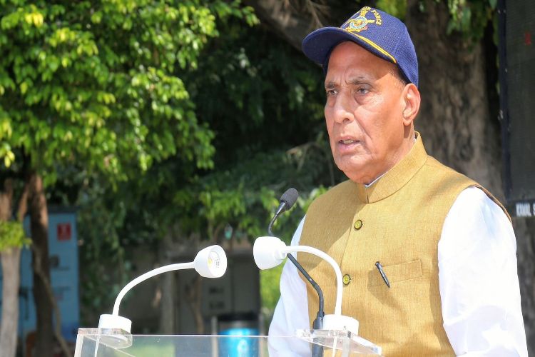 Indian forces gave a befitting reply to cowardly attacks: Rajnath Singh