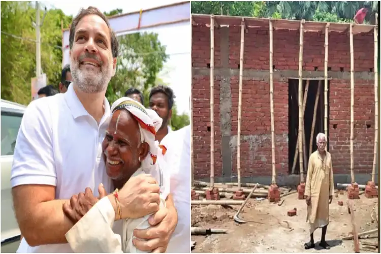 Bihar: 'Mountain Man' Dashrath Manjhi's son thanks Rahul Gandhi for pucca house