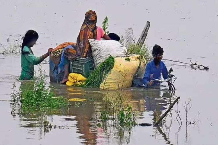 Yamuna water level in Delhi crosses warning mark