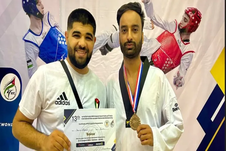 From Bruce Lee's passion to Jordan: Baramulla's Danish won a medal for India in Taekwondo