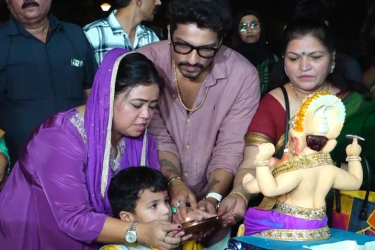 On the eve of Ganesh Chaturthi, many Bollywood stars including Sonu Sood, Ankita Lokhande welcomed Bappa