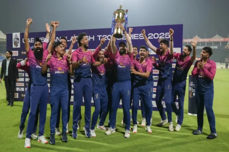 UAE squad announced for triangular T20I series before Asia Cup