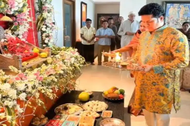 Sachin Tendulkar, Jacqueline Fernandez, Nushrratt Bharuccha share their Ganesh Chaturthi moments