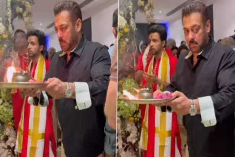 Salman Khan celebrated Ganesh Chaturthi with his parents, shared the video on social media