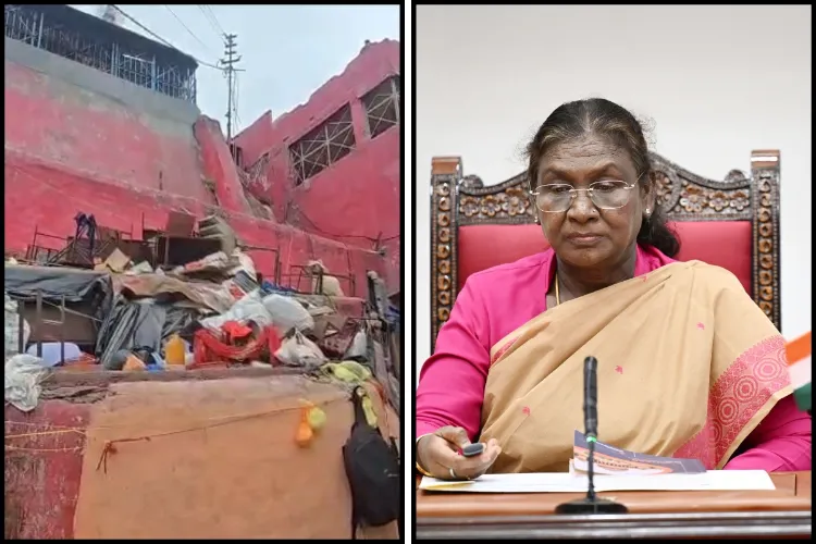 President Murmu expressed grief over Palghar building accident