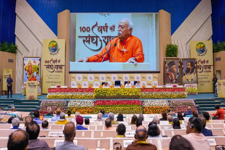 More than 50 ambassadors including the US First Secretary, China's Minister-Counselor participated in the centenary celebrations of RSS
