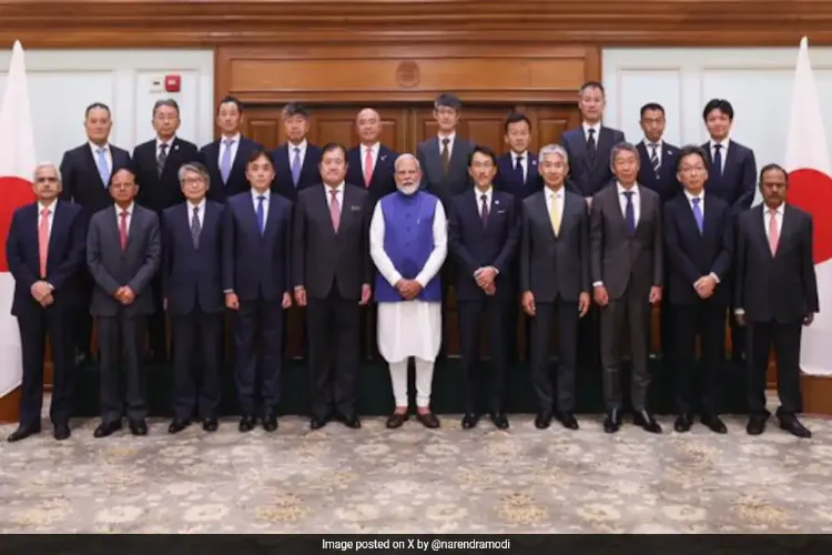 PM expresses gratitude for warm welcome in Tokyo, says will interact with business leaders in a few hours