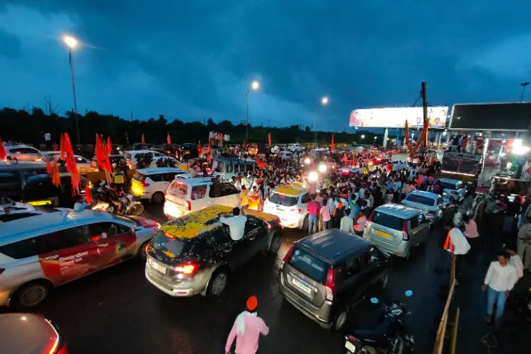 Jarange begins indefinite hunger strike in Mumbai; says won't leave till demands are met