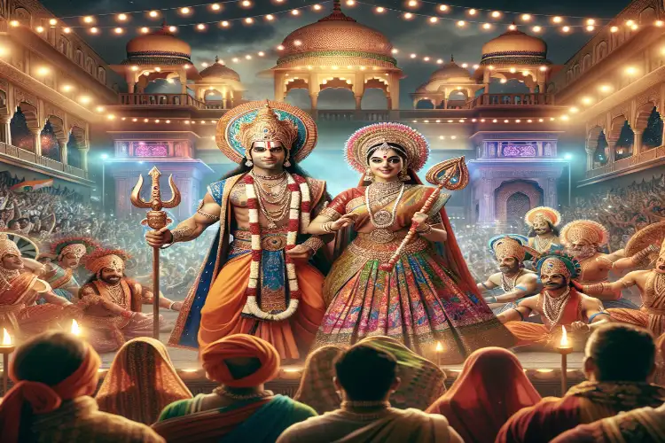 A grand Ramlila festival will be organized in Delhi, Bhoomi Pujan was done at Rohini Ground