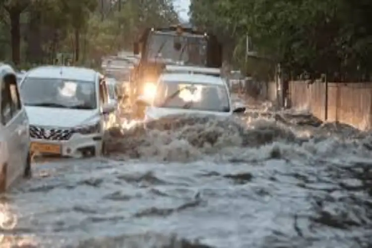 IMD issues orange alert for rainfall in several parts of Delhi over next 2-3 hours