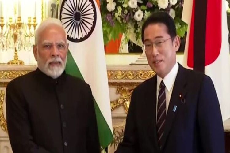 PM Modi meets his former Japanese counterparts Suga and Kishida