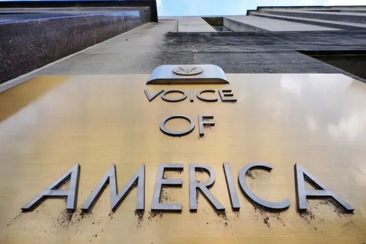 Trump administration did a big layoff in 'Voice of America', more than 500 employees lost their jobs