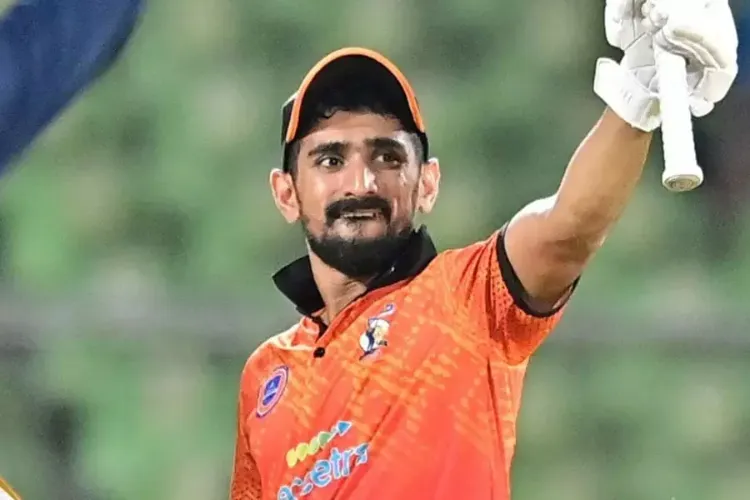 Salman Nizar's stormy performance: Hit 11 sixes in 13 balls, created a stir in Kerala Cricket League