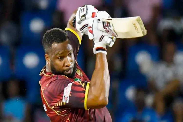 Kieron Pollard's unique record: Became the first cricketer to complete the double of 14,000 runs and 300 wickets in T20