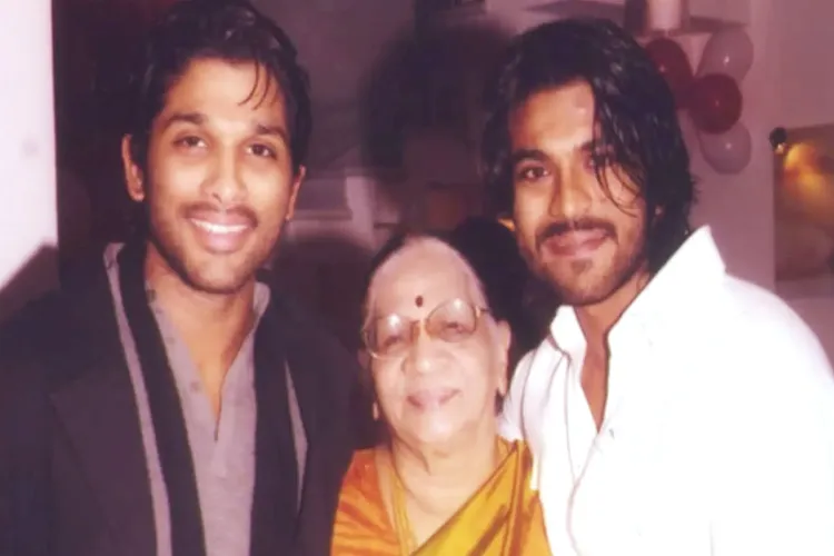 Allu Arjun's grandmother and Ram Charan's maternal grandmother Allu Kanakaratnam passed away, film industry mourns