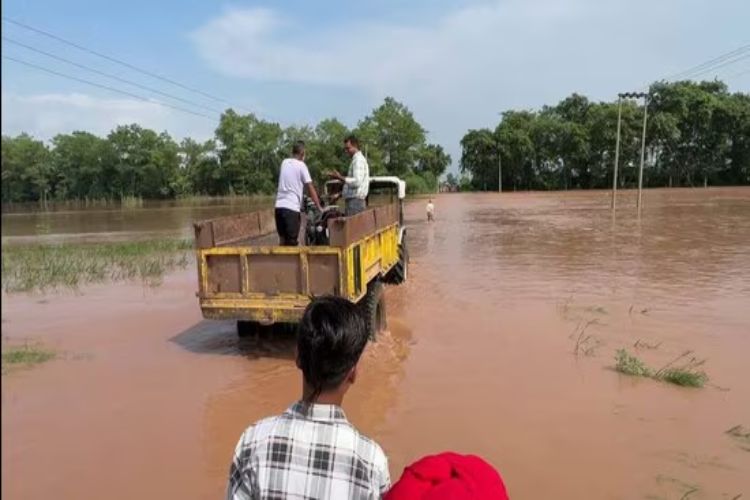 Water level of Ghaggar river increased, Patiala administration issued alert