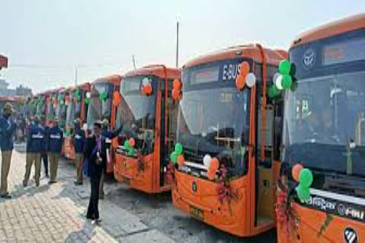 Private operators will operate e-buses on 10 routes each in Lucknow and Kanpur; Cabinet approves