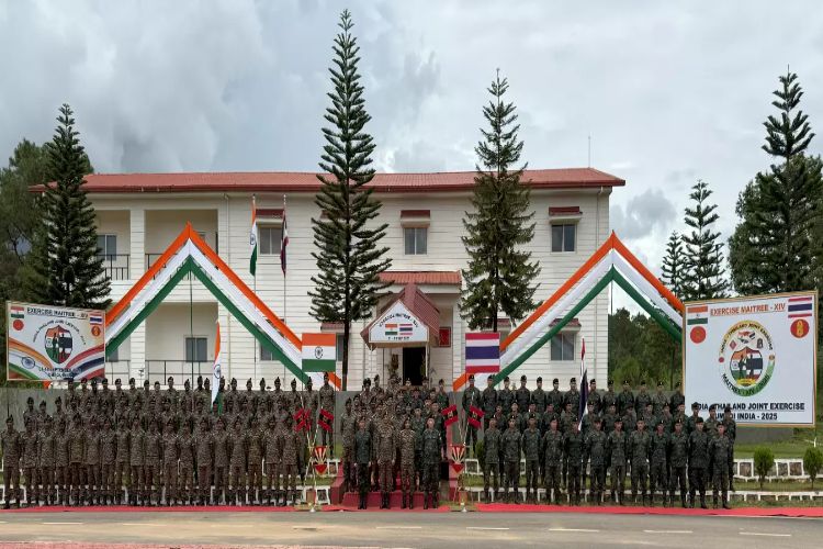 Indian and Thai troops begin joint counter-terrorism exercise