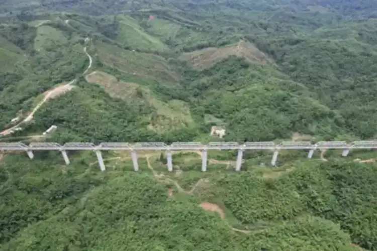 51.38 km long Bairabi-Sairang Railway Project set to revolutionise connectivity in Mizoram, for the first time after independence