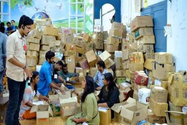 AAP sends relief material from Delhi to flood-affected Punjab