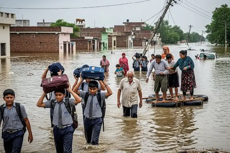 Punjab government announced closure of schools, colleges till September 7 due to floods